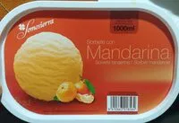 Mängden socker i Sorbete de mandarina