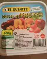 Mängden socker i Dulce de frutas tarrina 400 g