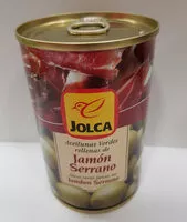 Mängden socker i Green olives stuffed with serrano ham
