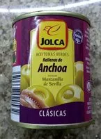 Mängden socker i Aceitunas rellenas anchoa