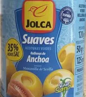 Mängden socker i Aceitunas verdes rellenas de anchoa suaves