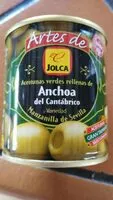 Mängden socker i Aceitunas rellenas de anchoa del cantábrico