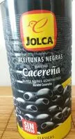 Mängden socker i Aceitunas negras variedad Cacereña