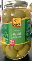 Mängden socker i Aceitunas variedad Gordal de Sevilla