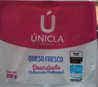 Mängden socker i ÚNICLA QUESO FRESCO