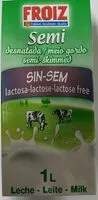 Mängden socker i Leche semidesnatada sin lactosa