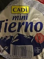Mängden socker i Cadí tierno
