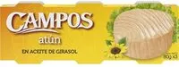 Mängden socker i Atún aceite de girasol