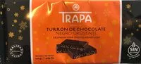 Mängden socker i Turrón de chocolate negro crujiente