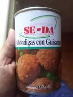 Mängden socker i Albóndigas con guisantes