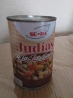 Mängden socker i Alubias a la jardinera