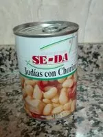 Mängden socker i Judías con chorizo
