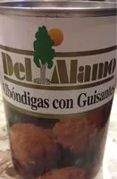 Mängden socker i Albóndigas con guisantes