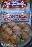 Mängden socker i Albóndigas con guisantes
