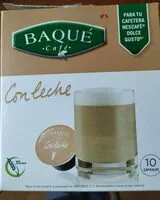 Mängden socker i Baqué con leche cápsulas