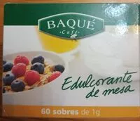 Mängden socker i Edulcorante de mesa en sobres