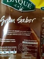 Mängden socker i Café Baqué