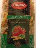 Mängden socker i Pasta Espirales con Vegetales