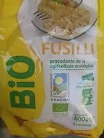 Amount of sugar in Fusili bio