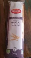 Mängden socker i Spaghetti integral eco