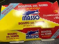 Mängden socker i Bonito del norte en aceite de oliva