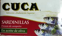 Mängden socker i Sardinillas aceite de oliva