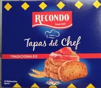 Mängden socker i Tapas del chef tradicionales