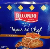 Mängden socker i Tapas del Chef - con nueces