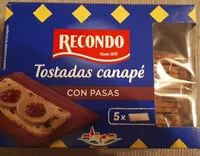 Mängden socker i Tostadas canapé