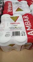 Mängden socker i Ámbar pack 9