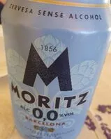 Mängden socker i Moritz Agua De Moritz 0.0