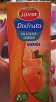 Mängden socker i Juver Disfruta Naranja