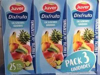 Mängden socker i Juver Disfruta sin azúcares añadidos