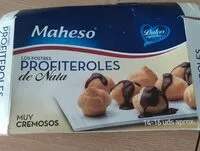 Mängden socker i Profiteroles de nata