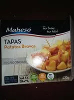 Mängden socker i Maheso Tapas P.braves