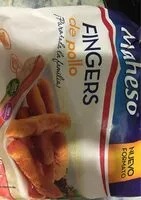 Mängden socker i fingers de pollo