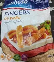 Mängden socker i Fingers de Pollo