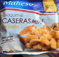 Mängden socker i Croquetas de pollo