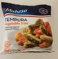 Mängden socker i Tempura de légumes plat préparé surgelé