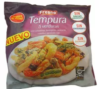 Mängden socker i Tempura 5 verduras