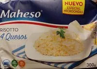 Mängden socker i Risotto 4 quesos