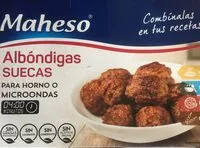 Mängden socker i Albóndigas