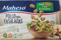Mängden socker i Pollo para ensaladas