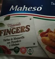 Mängden socker i Mozzarella fingers