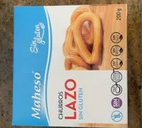 Mängden socker i Churros Lazo sin gluten