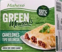 Mängden socker i CANELONES TIPO BOLOÑESA Green Moments