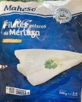 Mängden socker i Filetes enteros se merluza sin piel
