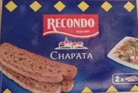 Mängden socker i Chapata