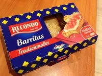 Mängden socker i Barritas de pan tostado tradicionales