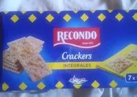 Mängden socker i Crackers integrales